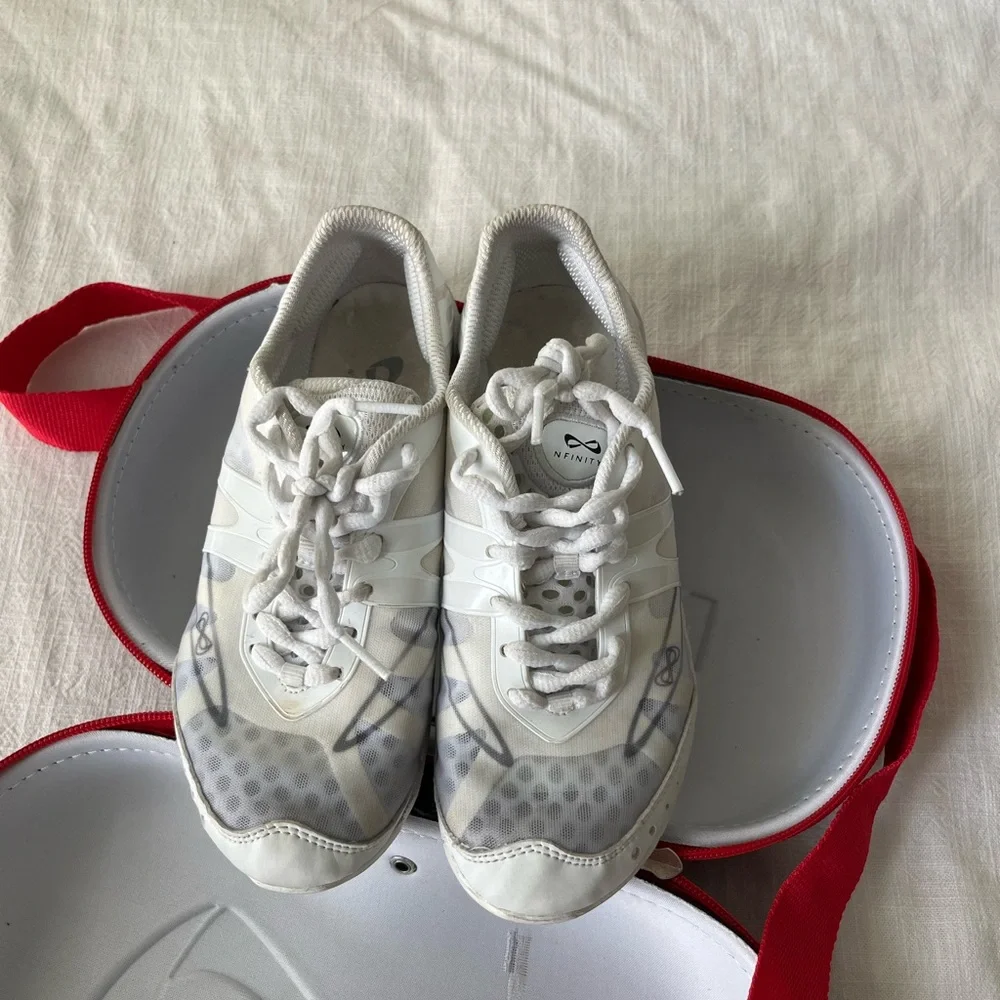 White Cheerleading Sneaker - Picture 2 of 4